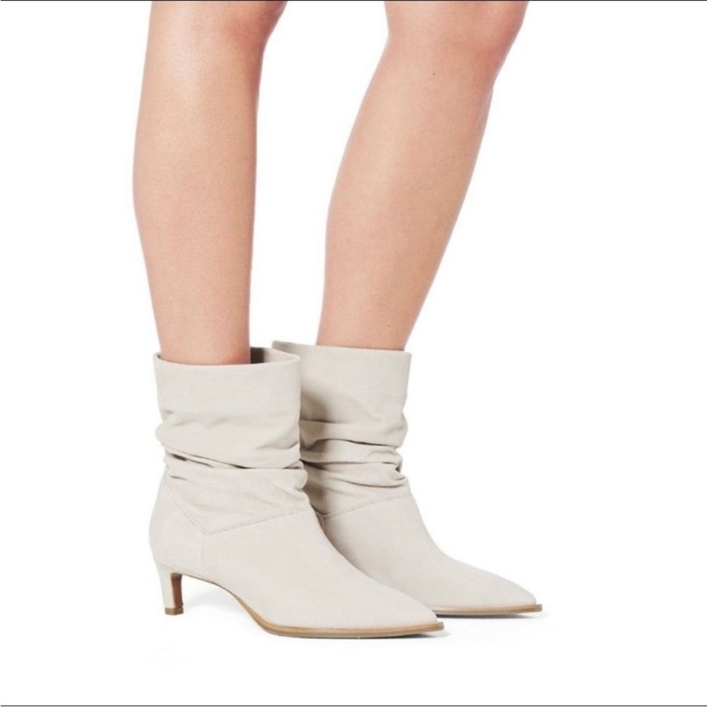 Brand new suede boots …